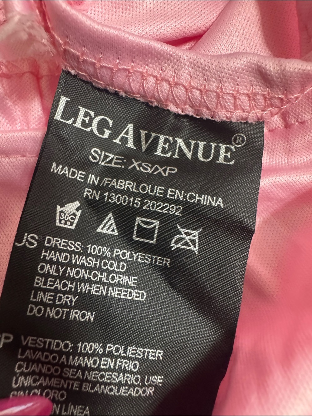 New Xs pink princess mini dress costume festival peach fairy rave poof sleeve ou - Picture 3 of 3